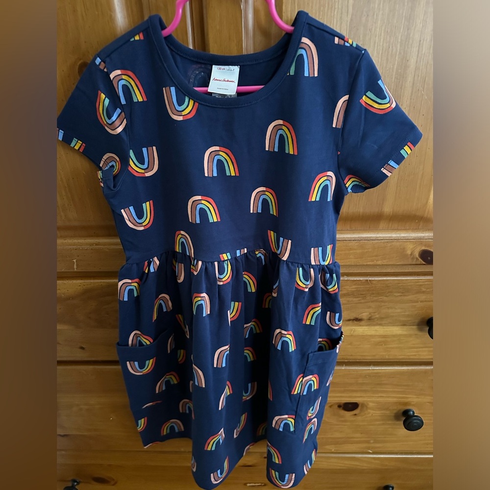 Hanna Andersson rainbow dress